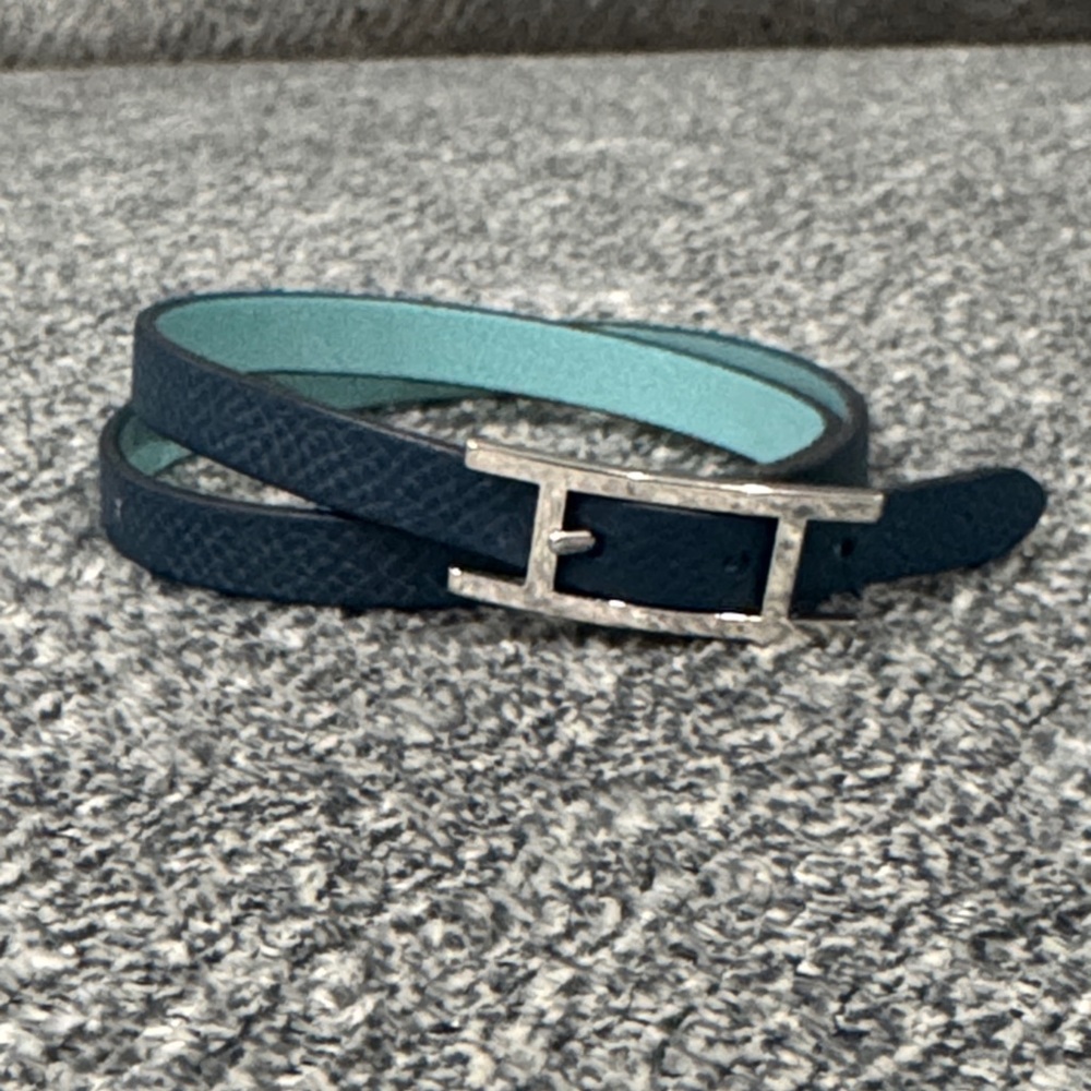 Hermes Behapi Double Tour bracelet